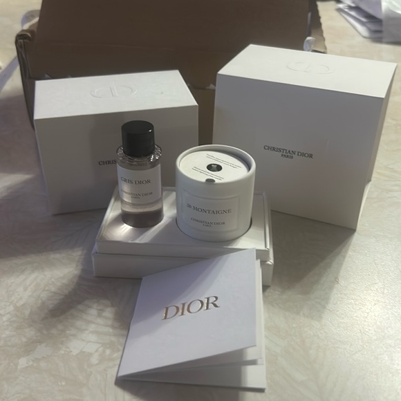 Christian Dior Liquid Hand and Body Soap & Scented Candle Set - Picture 1 of 8